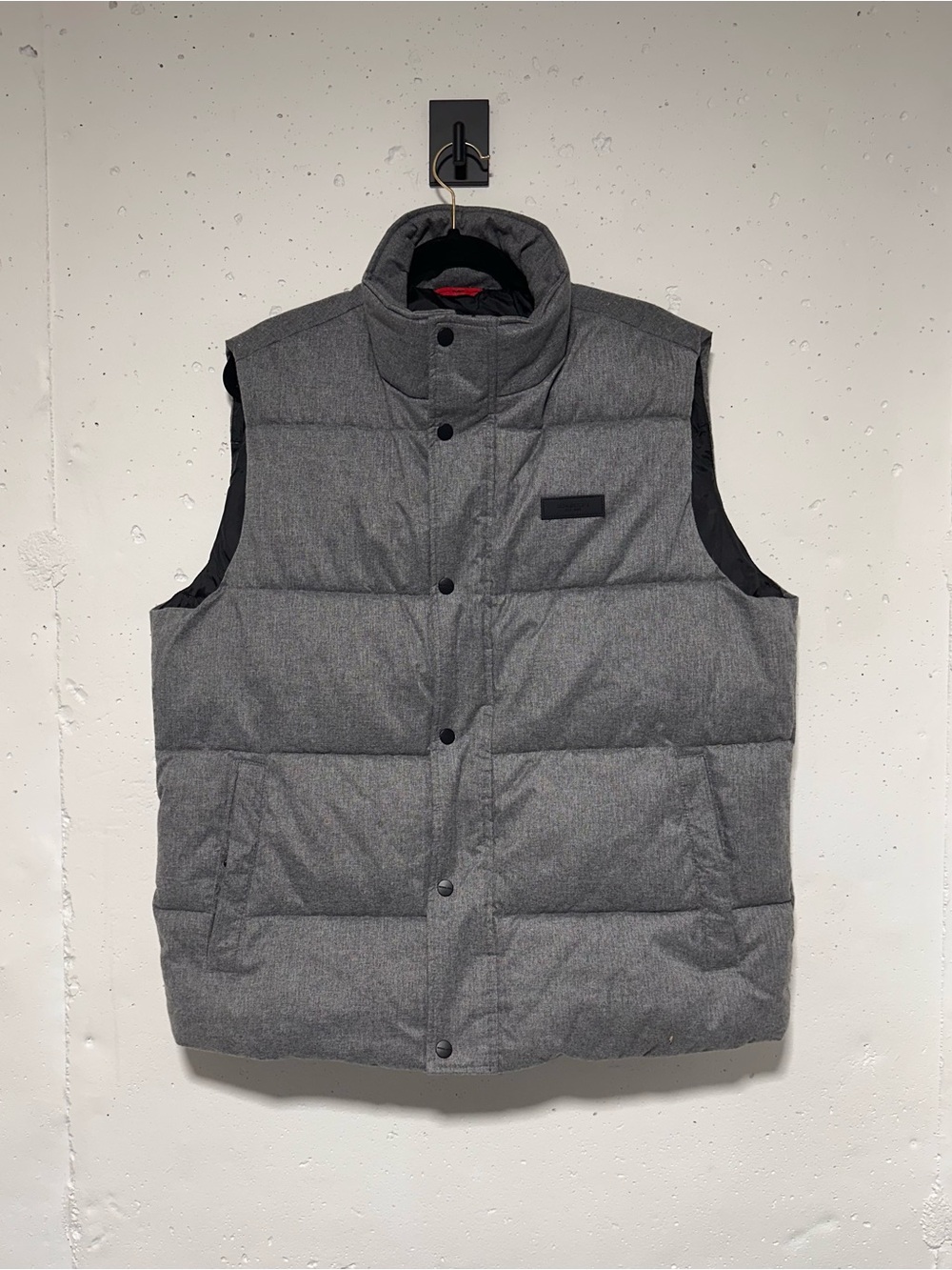 Men's Grey Quilted Puffer Vest - Michael Kors